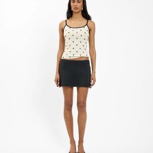 With Harper Lu - Classic Black Mini Skirt